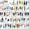 Wrapables Fashion Women People Vinyl Stickers for Scrapbooking, Journaling, Water Bottles